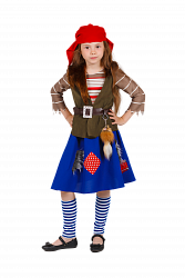Карнавальный костюм детский "Разбойница Лесная"