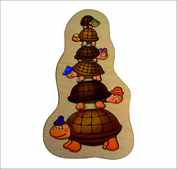 Пазл "Черепашки"