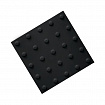 Самоклеящаяся тактильная плитка полиуретан 300x300 мм конус черный