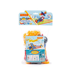 Конструктор Изобретатель - Самолёт №2 (144 элемента) (в пакете)