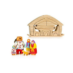 Комплект «Маша и медведь»
Наборы фигурок персонажей  для настольного театра по сказкам