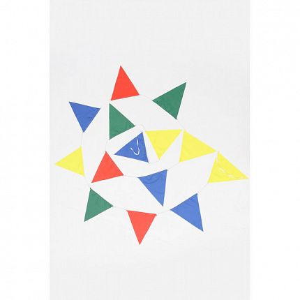 Лента флажная 6м