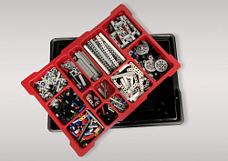 Комплект для занятий робототехникой с пластиковыми боксами для хранения деталей