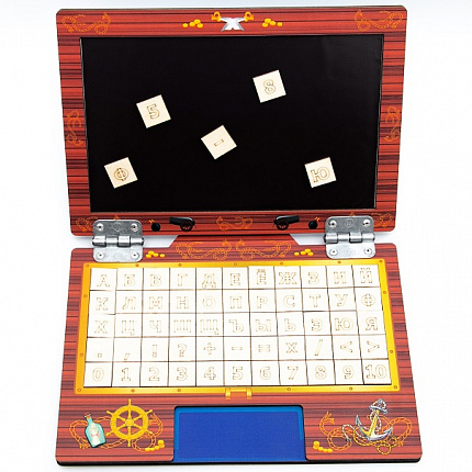 Развивающая игра
Ноутбук морской