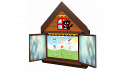 Логопедический комплекс "Домик Антошки" (навесной)