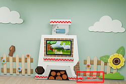 Профессиональный интерактивный комплекс «Multi 38» в форме традиционной русской печи