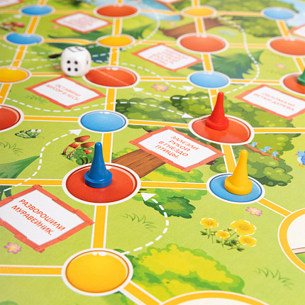 Настольная игра ходилка Эколята «Ждем твоей помощи»