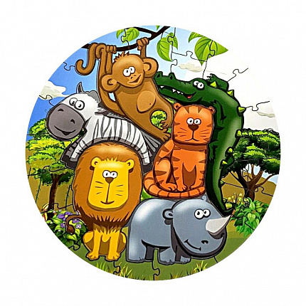 Пазл Африканские животные