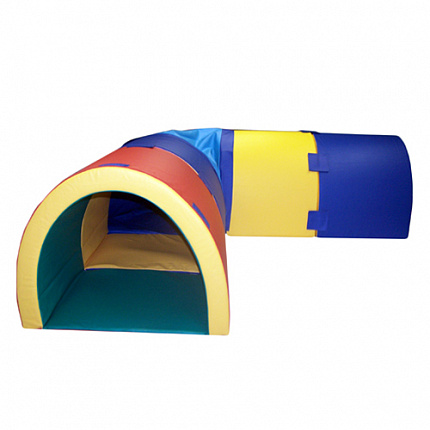 «Игровой лабиринт» 
5 секций с креплениями.
(мягкое дно)