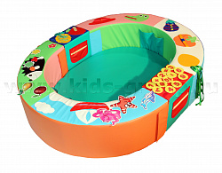 МАНЕЖ овальный 150*120*30см, стенка 20/30см