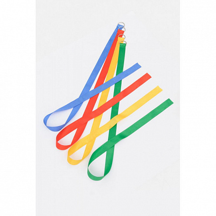 Лента гимнастическая шир 2,5см.на кольце 1 м