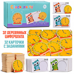 Игра развивающая  "Изучаем время"