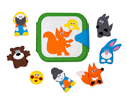 Развивающая книжка "Колобок"