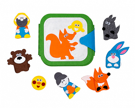 Развивающая книжка "Колобок"