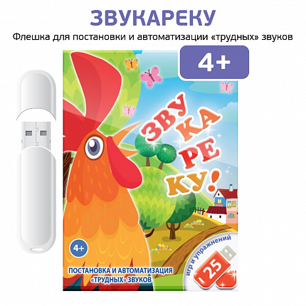 Логопедические интерактивные игры на флешках: Звукареку