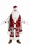 Карнавальный костюм взрослый "Дед Мороз Царский"