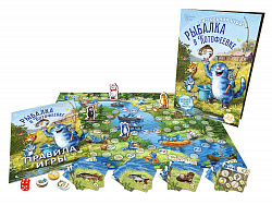Настольная игра.  Игра-путешествие "Рыбалка в Котофеевке"