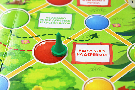 Игра настольная ходилка "Помоги своим друзьям Эколятам"