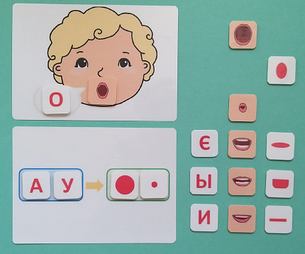 Пособие ПЕКС. ЛОГОПЕДИЧЕСКАЯ ИГРА "ГЛАСНЫЕ"