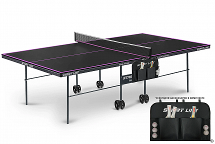 Теннисный стол Game с сеткой Black