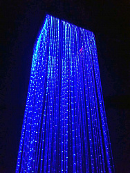 Полог фибероптический (душ) большой - Радиус 100 см. 200 волокон 2.5 метра в оболочке