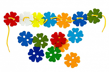 Игра-шнуровка "Цветы"