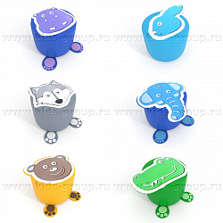 Пуфики с гранулами “Детство», ВИК