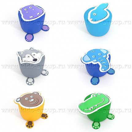 Пуфики с гранулами “Детство», ВИК