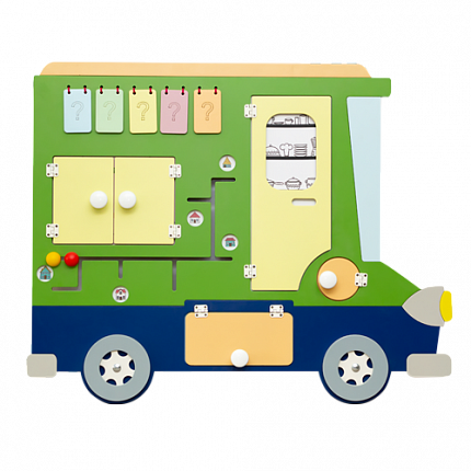 Бизиборд "Фургон со сладостями"