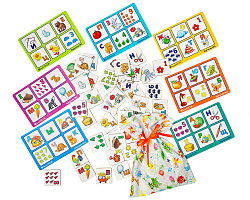 Дидактическая игра "Лото "Алфавит и цифры"