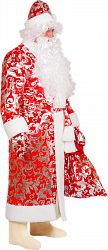 Карнавальный костюм взрослый "Дед Мороз "Студенец"