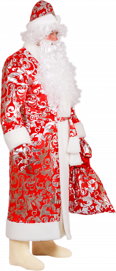 Карнавальный костюм взрослый "Дед Мороз "Студенец"