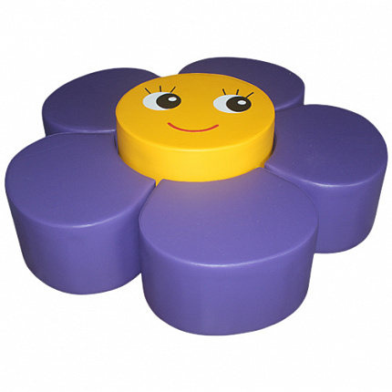 Комплект пуфов-трансформеров "Анютины глазки"