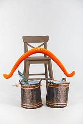 Набор (коромысло, ведро( 2 шт), щука) (атрибут)