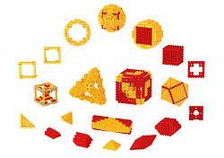 Учебно-методический комплект "Геометрия для дошкольников" (на 4 чел.) Фанкластик