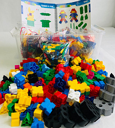 Конструктор Morphun Junior Starter Rainbow 400 Set «ПРОектирование Радуга» 400 деталей