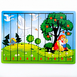 Логические палочки Гуси-лебеди