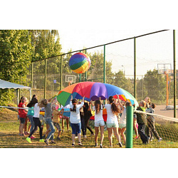 Парашют 16 секторов 4 цвета d-3м