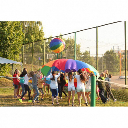 Парашют 16 секторов 4 цвета d-3м