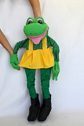 Ростовая кукла "Лягушка" логопедическая