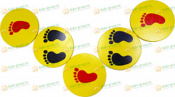 Координационная дорожка из дерева КОЧКИ-СЛЕДОЧКИ