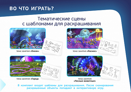 Интерактивная стена Ожившие рисунки без проектора
