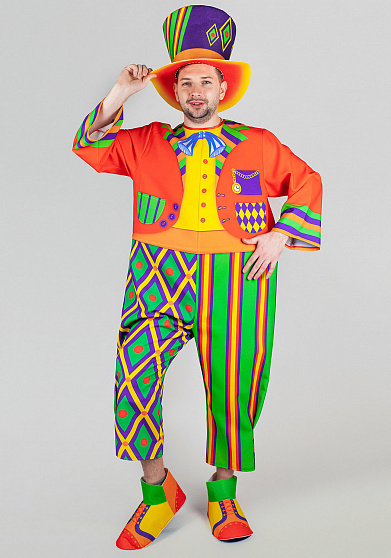 Костюм Клоун Клепа для взрослого
