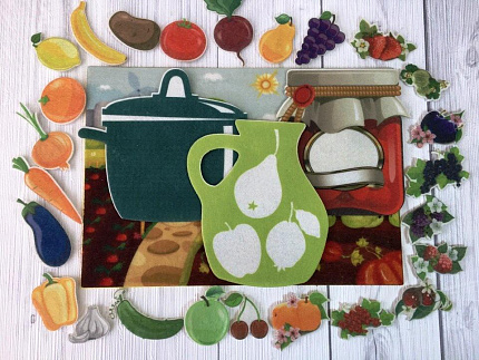 Сад и огород фетр (28дет.)