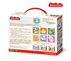 Тройные пазлы «Домашние животные» серии Baby Toys