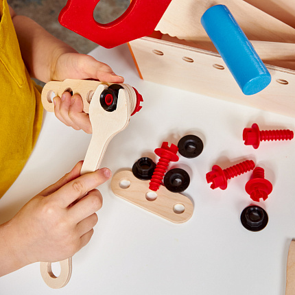 Набор строительных инструментов для детей (большой)