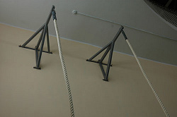 Консоль настенная для каната,шеста,груши, вынос 1м