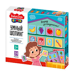 Игра настольная деревянная "Умный шопинг" Baby toys games