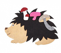 Ежик с грибами без игрового поля (8дет)