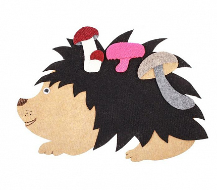 Ежик с грибами без игрового поля (8дет)